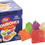 BOMBON DE FRUTA  DISPLAY X 36 U