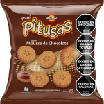GALLETAS MINI PITUSAS MOUSSE 160g x 30u