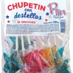 CHUPETIN CON DESTELLO BOLSAS X 10 U