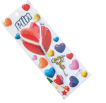 CHUPETIN CORAZON 3D EN BLISTER - Imagen 2