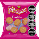 GALLETAS MINI PITUSAS FRUTI BOLSA X 160G