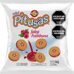 GALLETAS MINI PITUSAS JALEA BOLSA 140GRS